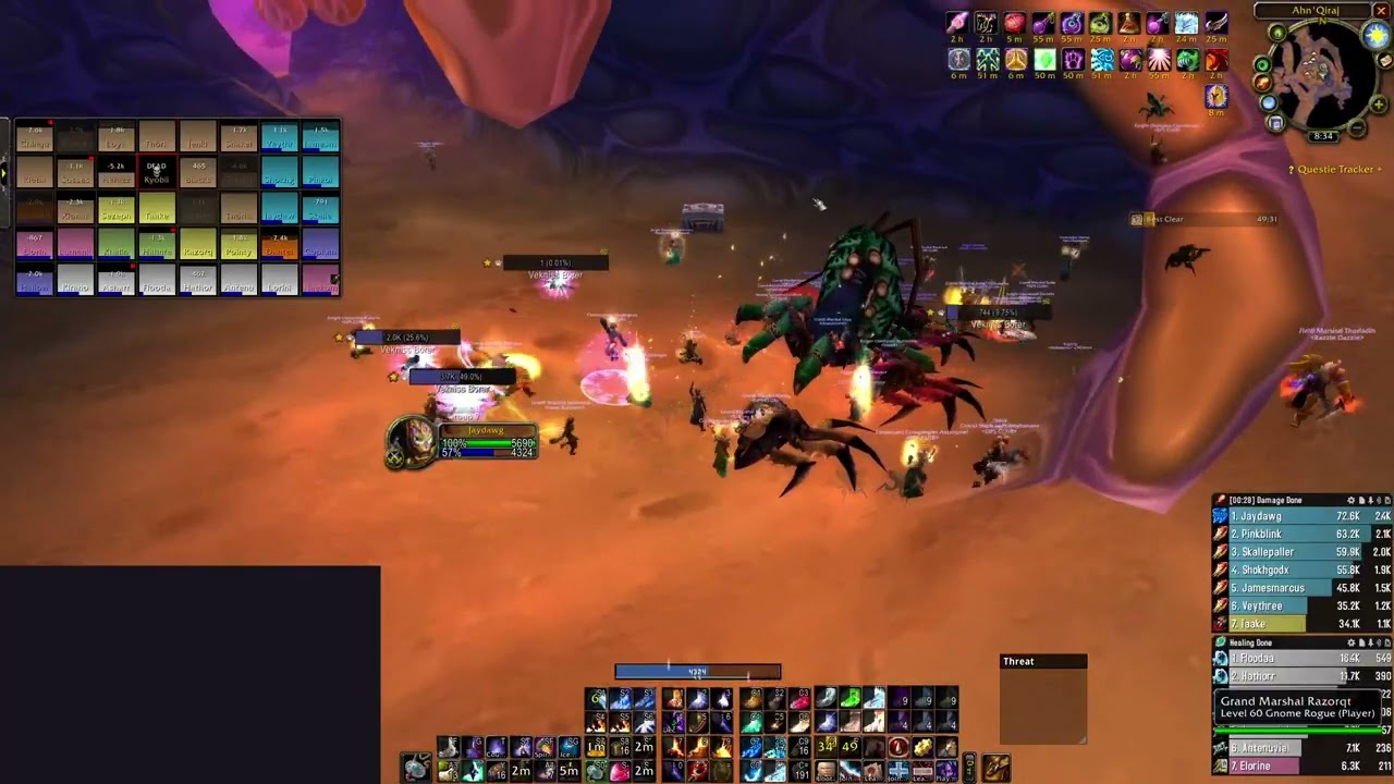 WoW Classic Anniversary AQ40 Mage PoV