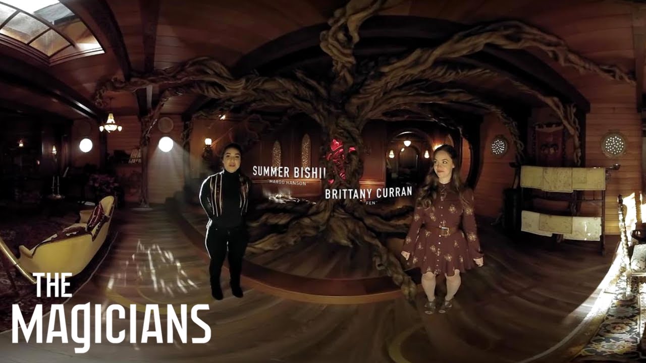THE MAGICIANS | 360° Set Tour: The Muntjac | SYFY