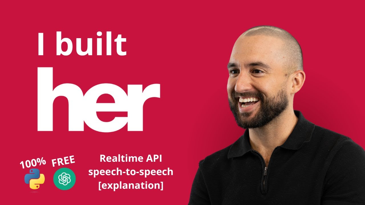 How to Build Samantha with OpenAI&rsquo;s Realtime API for FREE! | Speech-to-speech AI Agent Explanation