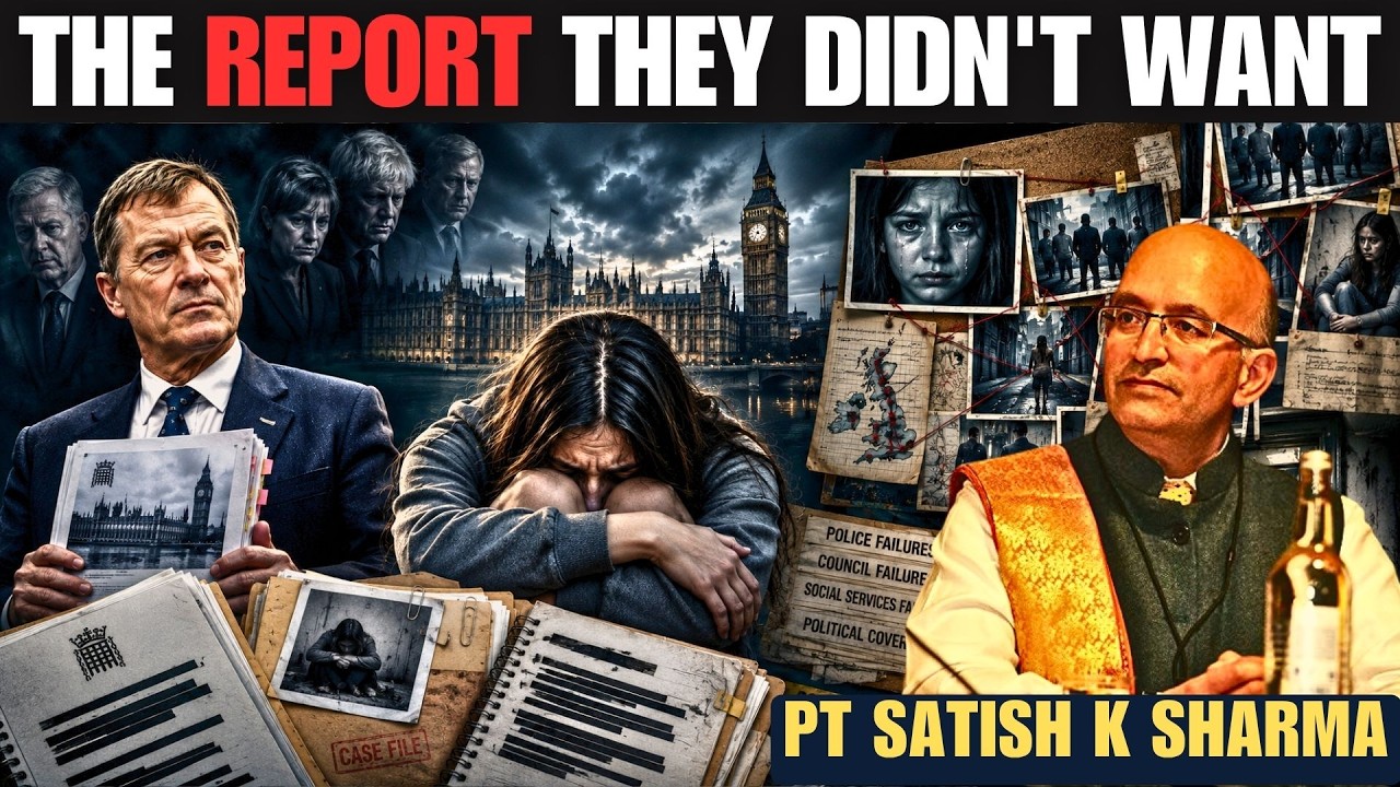 Britain's 70-Yr Dark Secret: Rupert Lowe, Grooming Gangs & the Truth &bull; Pt Satish K Sharma