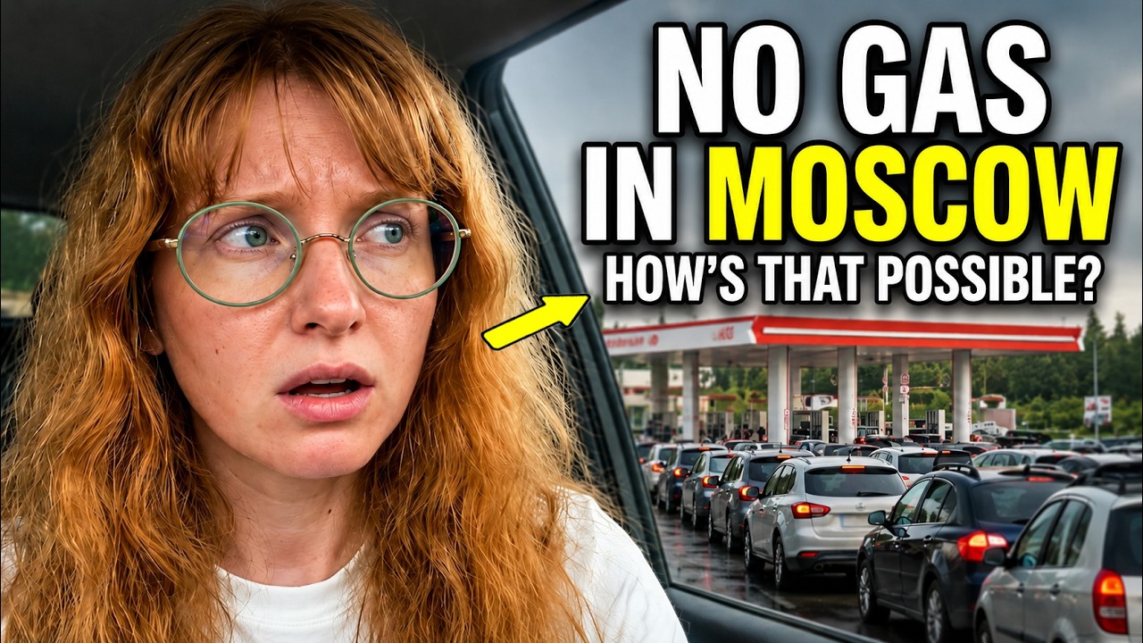 Moscow Residents React to Gas Shortages and Endless Lines | Local Footage