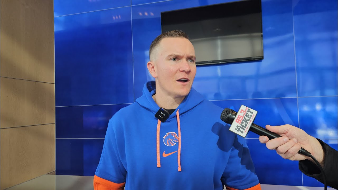Boise State Head Coach Spencer Danielson spoke ahead of Saturday's matchup with Wyoming