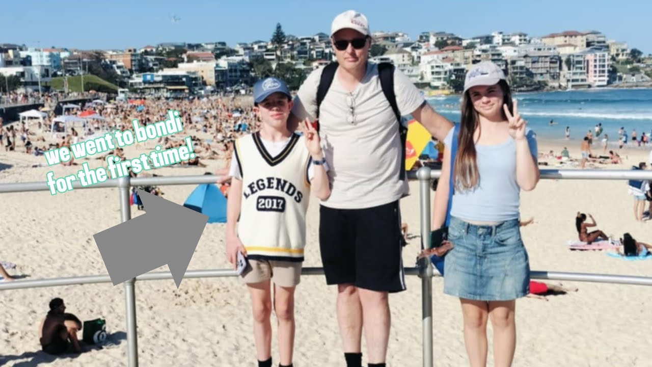 We visited bondi, Syd for the first time (did we finally meet the norris nuts?) w/ the Clarke family