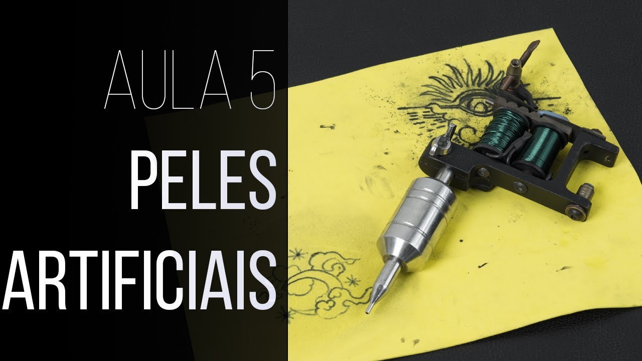 CURSO PARA INICIANTES - Aula 5 - Peles Artificiais #cursodetattoo #thcink #dicasdetreino