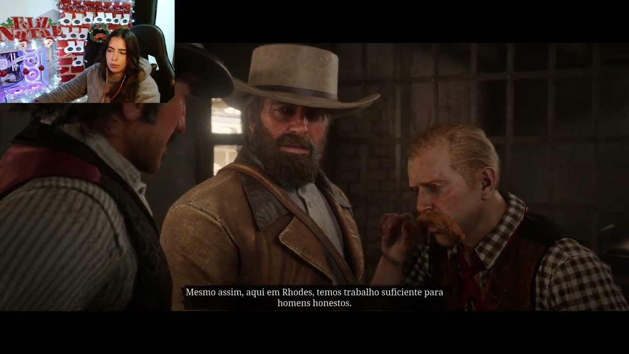 Red Dead Redemption 2 - Parte 10 Conhecendo Rhodes (primeira vez jogando)