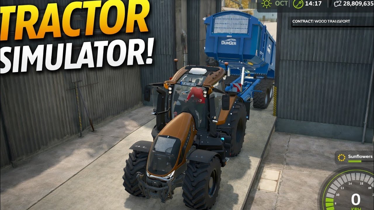 Heavy Tractor + Dumper Loading | Farming Simulator Realistic Gameplay