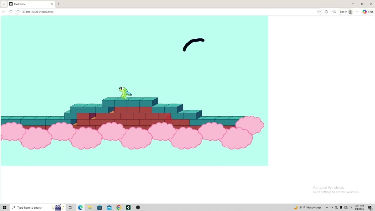 Froggy Jones lost his kids GameDev: In progress