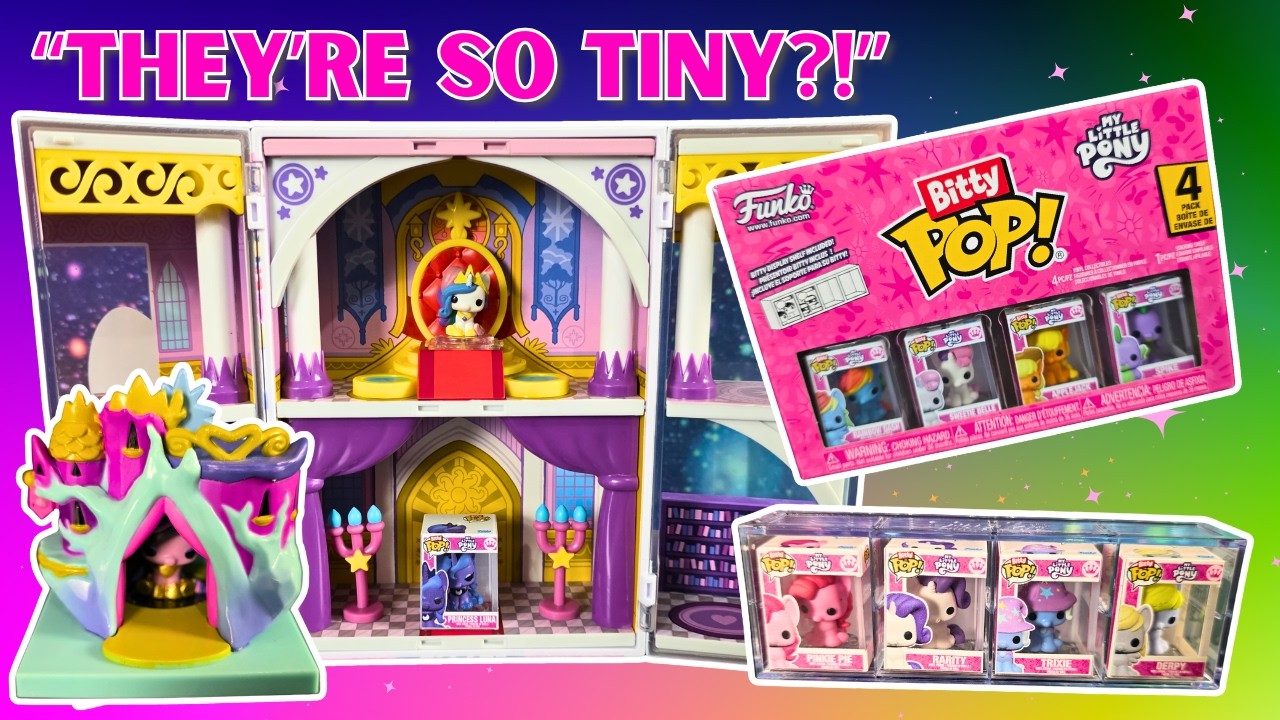 🌈Распаковка НОВЫХ фигурок Funko Bitty Pops и игровых наборов 