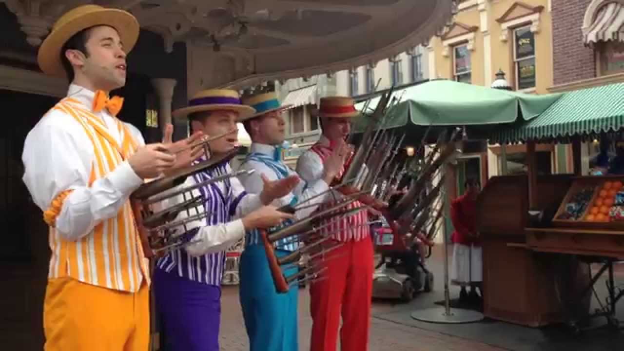 The Dapper Dans of Disneyland