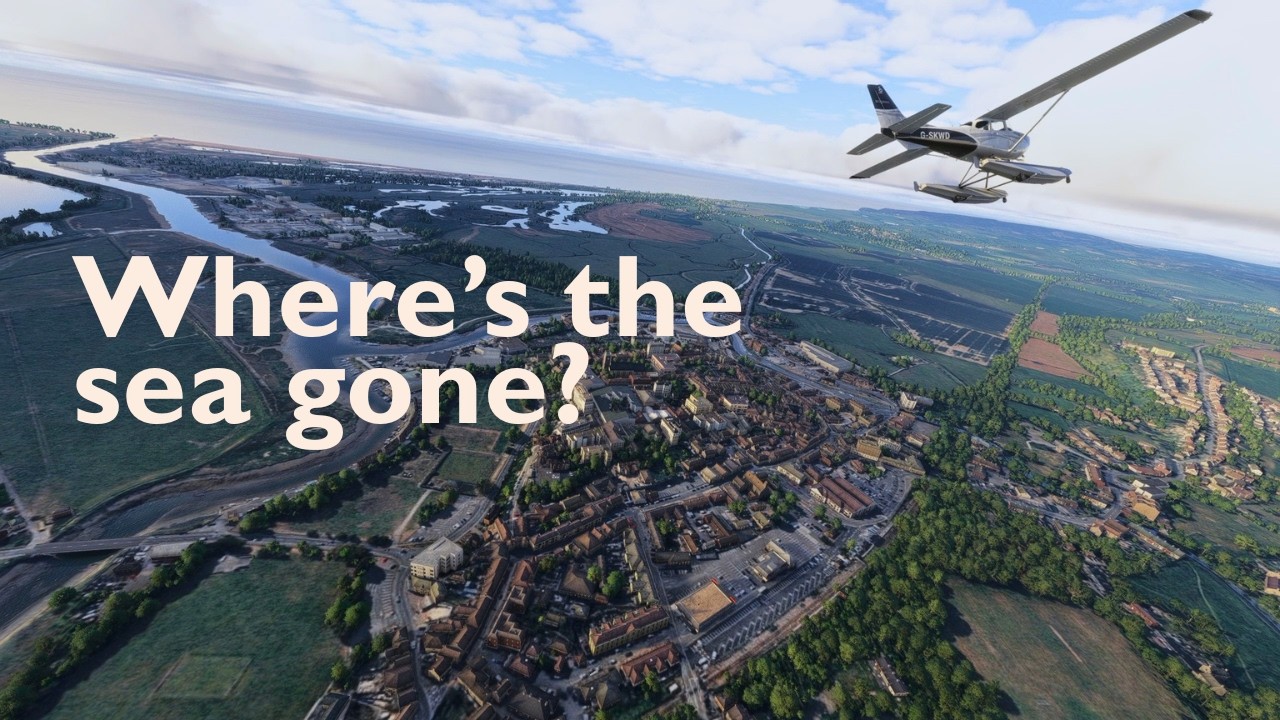 Floatplane over Rye | The Cinque Port That Lost Its Sea - Leg 2