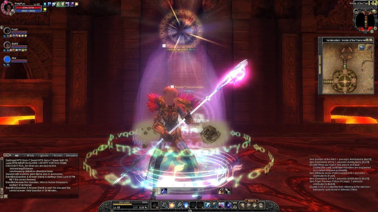 Silkroad Chronyc - Flame Mountain Boss