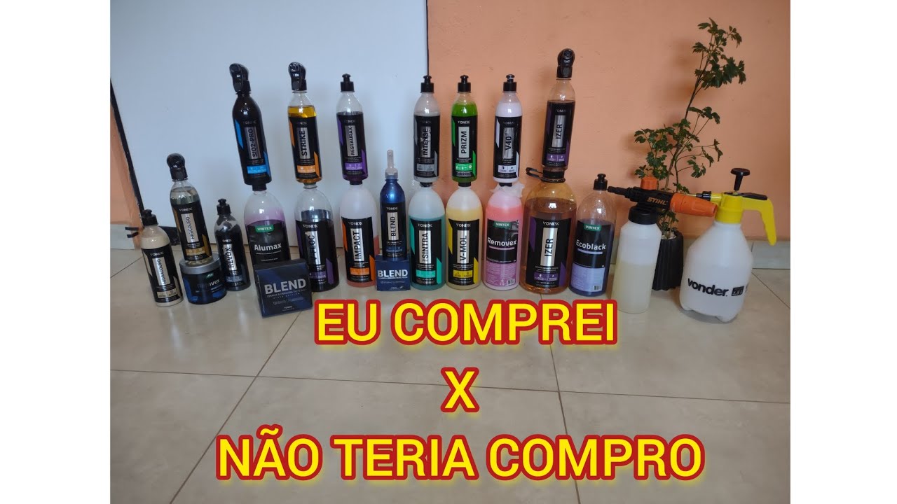 QUAL PRODUTO ESCOLHER LAVAR CARRO VONIXX / OPINIÃO DO DONO