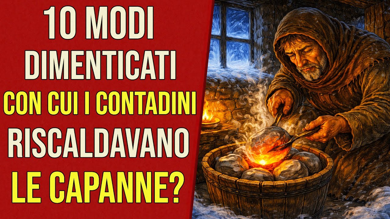 10 modi dimenticati in cui i contadini medievali riscaldavano le loro capanne senza legna!