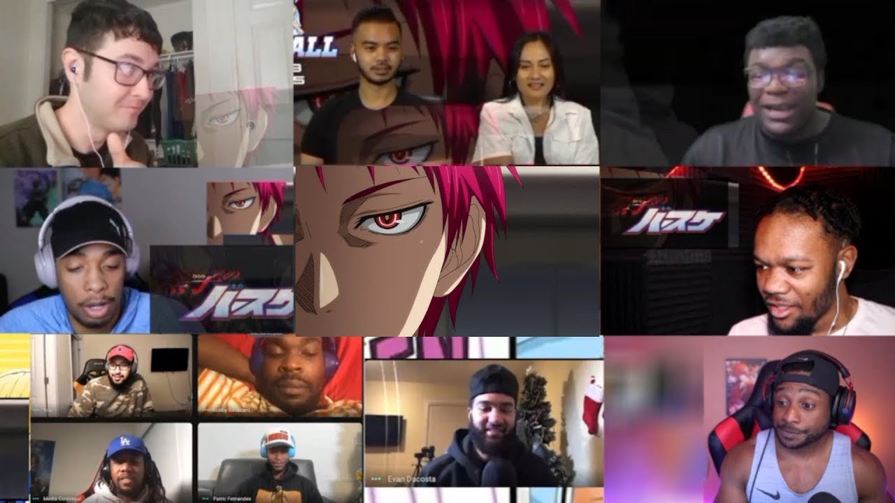 AKASHI EMPEROR EYE VS SHUTOKU ||Kuroko no Basket Season 3 Eps 5 || Reaction Mashup