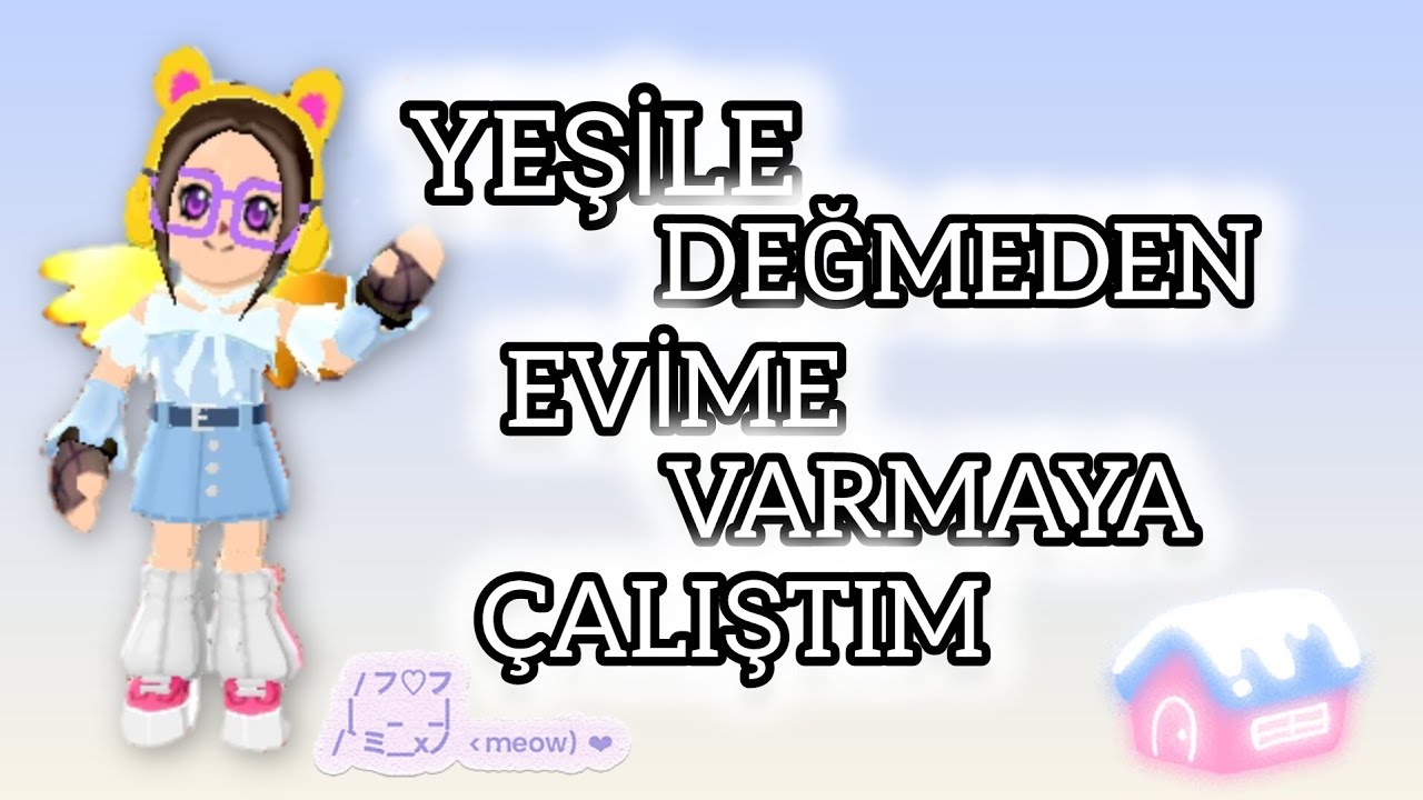Yeşile Değmeden Evime Varmaya Çalıştım💖💗🩷