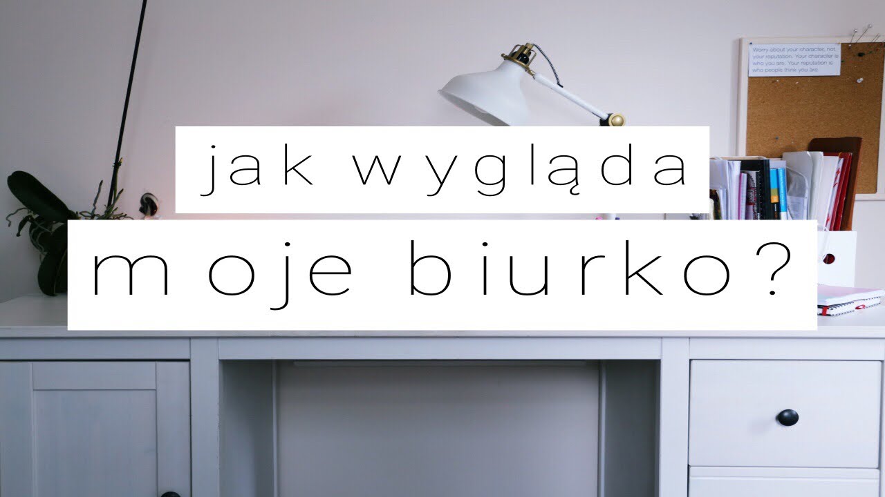 moje biurko // madeline