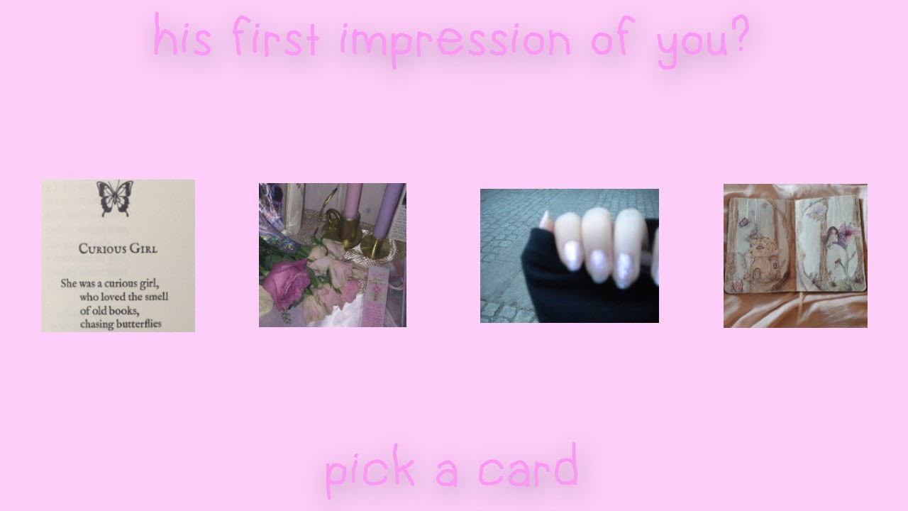 his first impression of you? ✨🌙 pick a card tarot reading