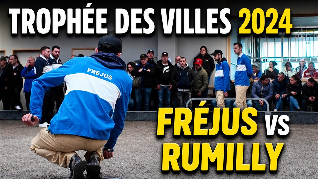 FRÉJUS / RUMILLY TRIPLETTE (Trophée des Villes 2024) #petanque
