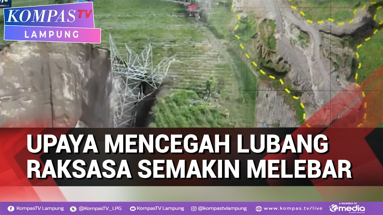 Upaya Mencegah Lubang Raksasa Semakin Melebar di Aceh Tengah