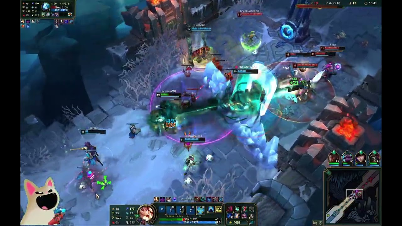 ARAM (League of Legends) El CronoSupport esta de Regreso con LeonidasMD