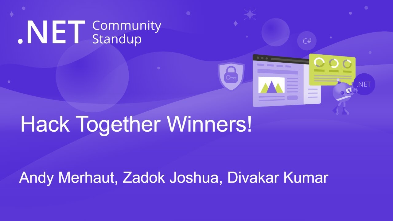 ASP.NET Community Standup - .NET Hack Together Winners!
