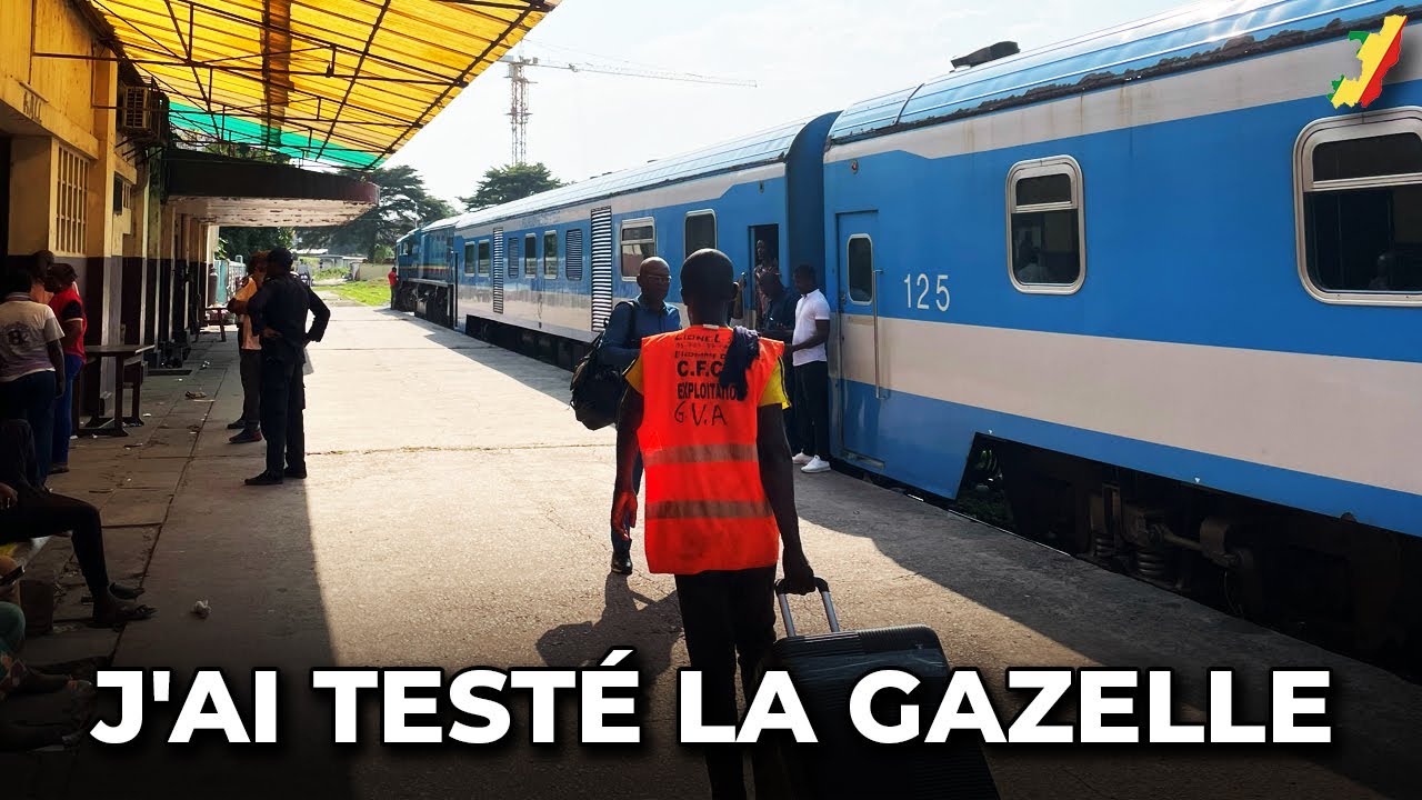 J'ai pris le Train (La Gazelle) de Brazzaville🇨🇬 à Pointe Noire🇨🇬 (1/2)