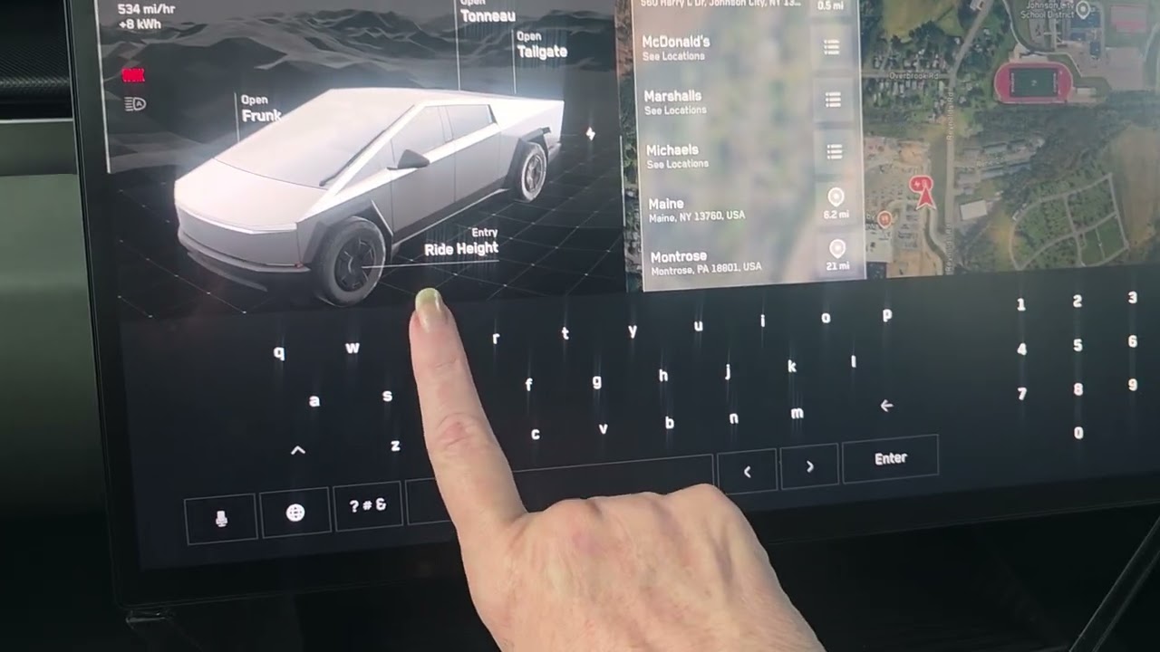 Part One: Let's Charge and Route Plan with the Cybertruck 