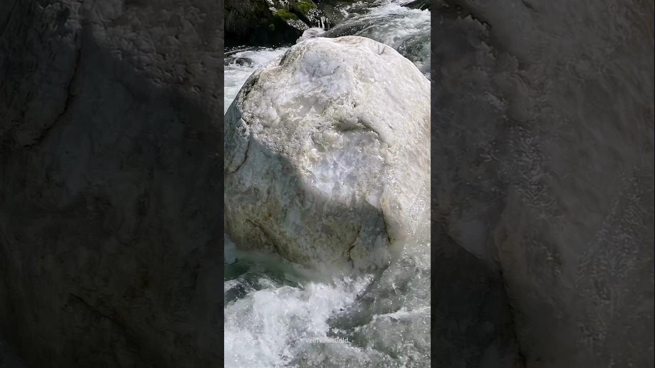 Hidden Gold Revealed After Crushing This Stone 💰⚒️ #shorts #mining #gold #asmr