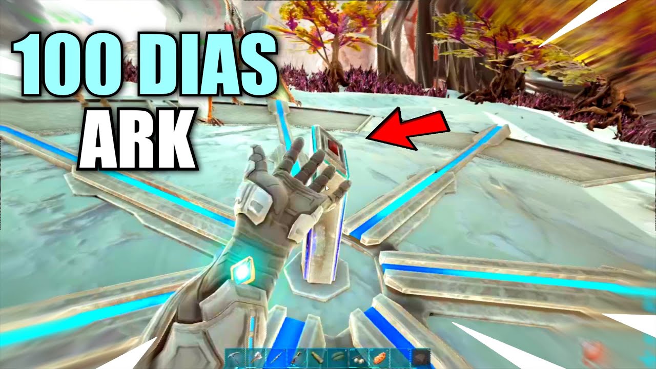 ¡SOBREVIVIENDO 100 DIAS en ARK Survival Evolved! HOY MI ITEM FAVORITO #3