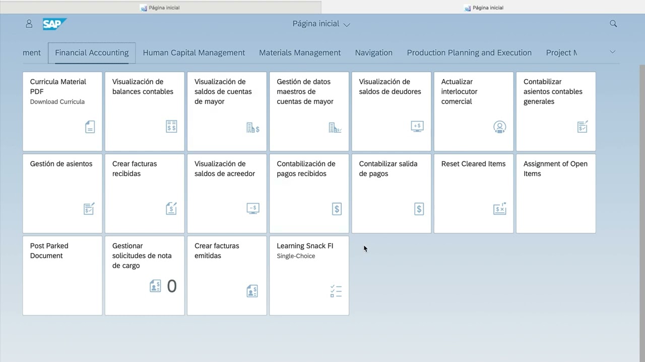 Factura y pago de Deudor SAP Fiori