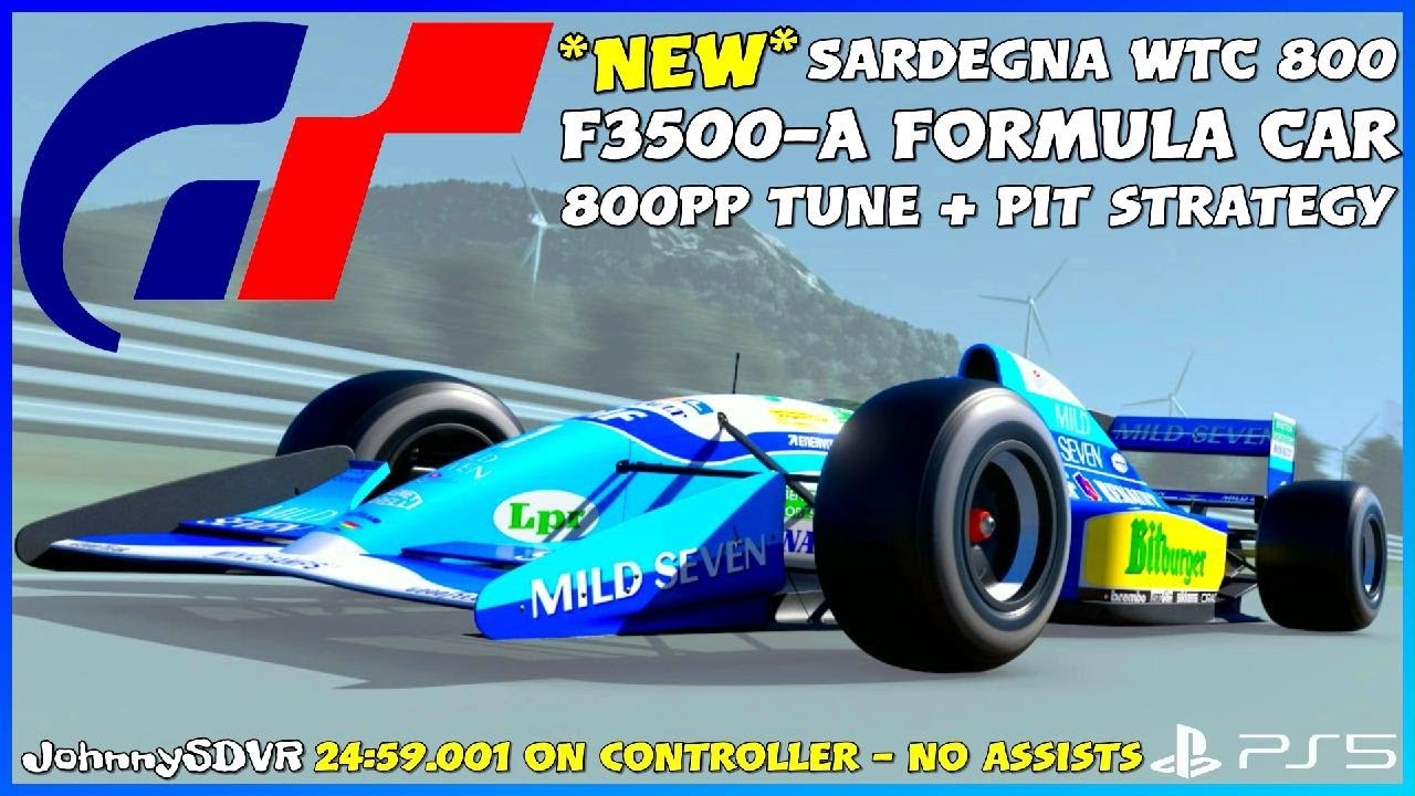 *NEW* Gran Turismo 7 - F3500-A Pro Tune | Sardegna WTC 800 | 800PP Setup | GT7 Update 1.55