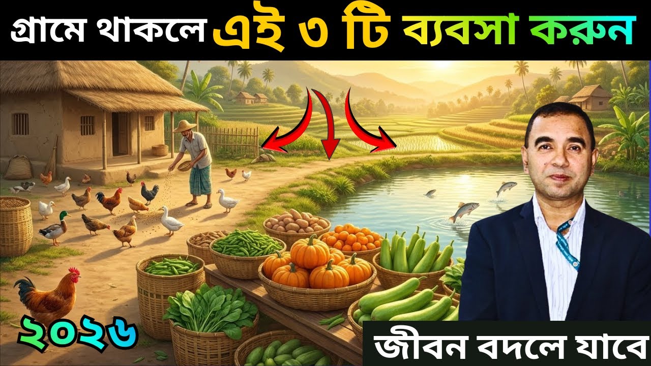 গ্রামে ব্যবসা 2026 | কম খরচে লাভজনক ছোট ব্যবসার আইডিয়া বাংলাদেশ | Business Idea In Village