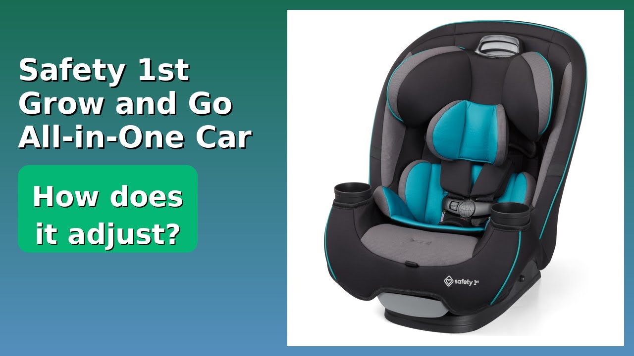 REVIEW (2025): Safety 1st Grow and Go All-in-One Car Seat. Features.