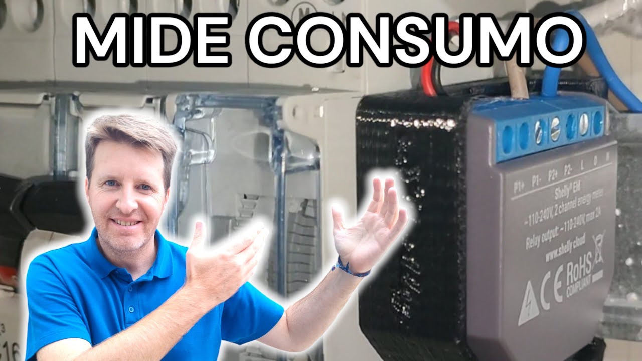 INSTALA ESTE CONTADOR DE ENERGÍA INTELIGENTE EN CASA PARA CONOCER TUS CONSUMOS (shelly em)