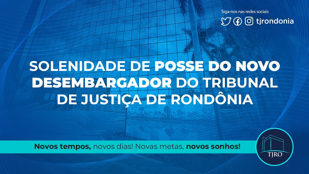 Solenidade de Posse do Novo Desembargador do Tribunal de Justiça de Rondônia - 16/12/2025