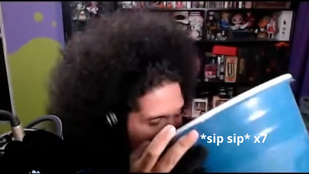Sr. Pelo's water drinking compilation | GlitchX 2023