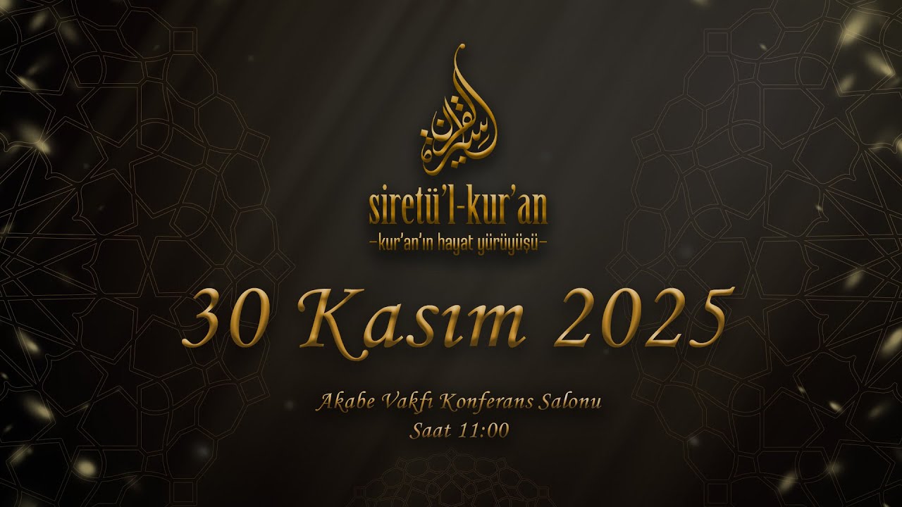 Siret&uuml;'l Kur'an - 88.Ders &ldquo;A&rsquo;RAF&rdquo; Suresi 2 - Mustafa İslamoğlu