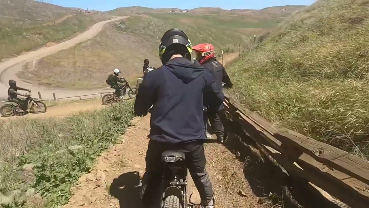 Surron trail ride Carnegie SVRA Day 2