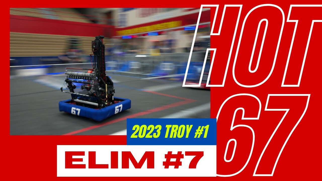 2023 FIM Troy 1 Elim 7 FRC67 HOT TEAM