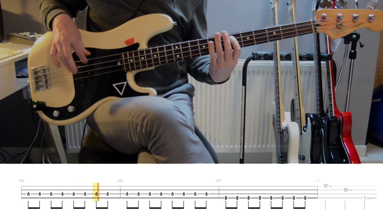 Ghost - Zenith Bass Cover (with tab!)