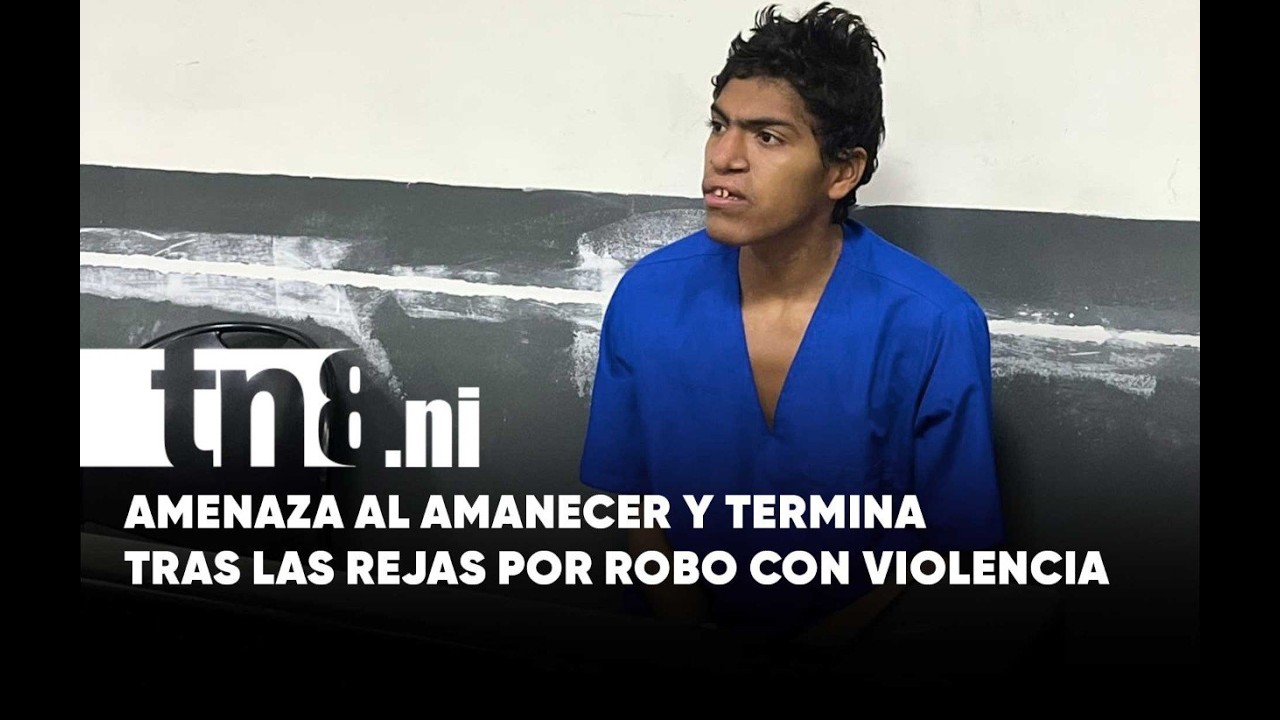 A punta de cuchillo cometió robo en Managua y ahora enfrenta proceso judicial
