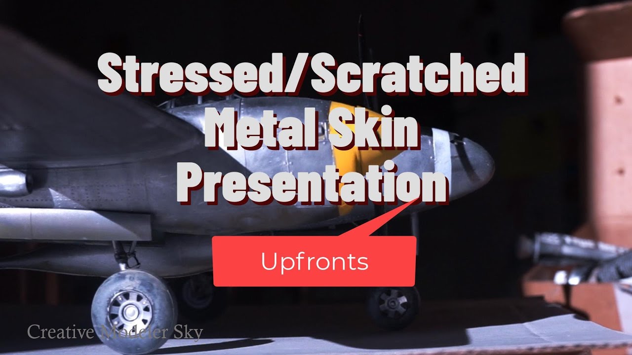 Making of Stressed and Scratched Metal Skin - Part 1   [Creative Modeler]