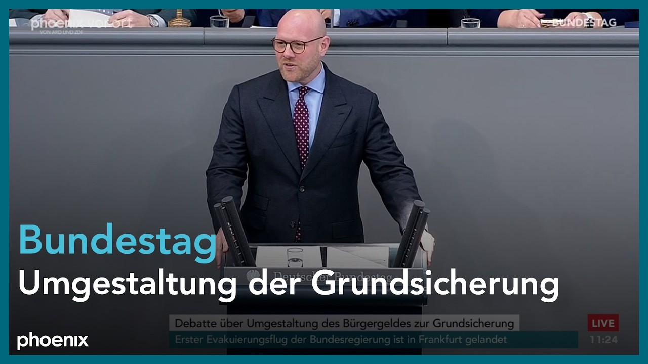 Bundestagsdebatte zur Umgestaltung der Grundsicherung am 05.03.26