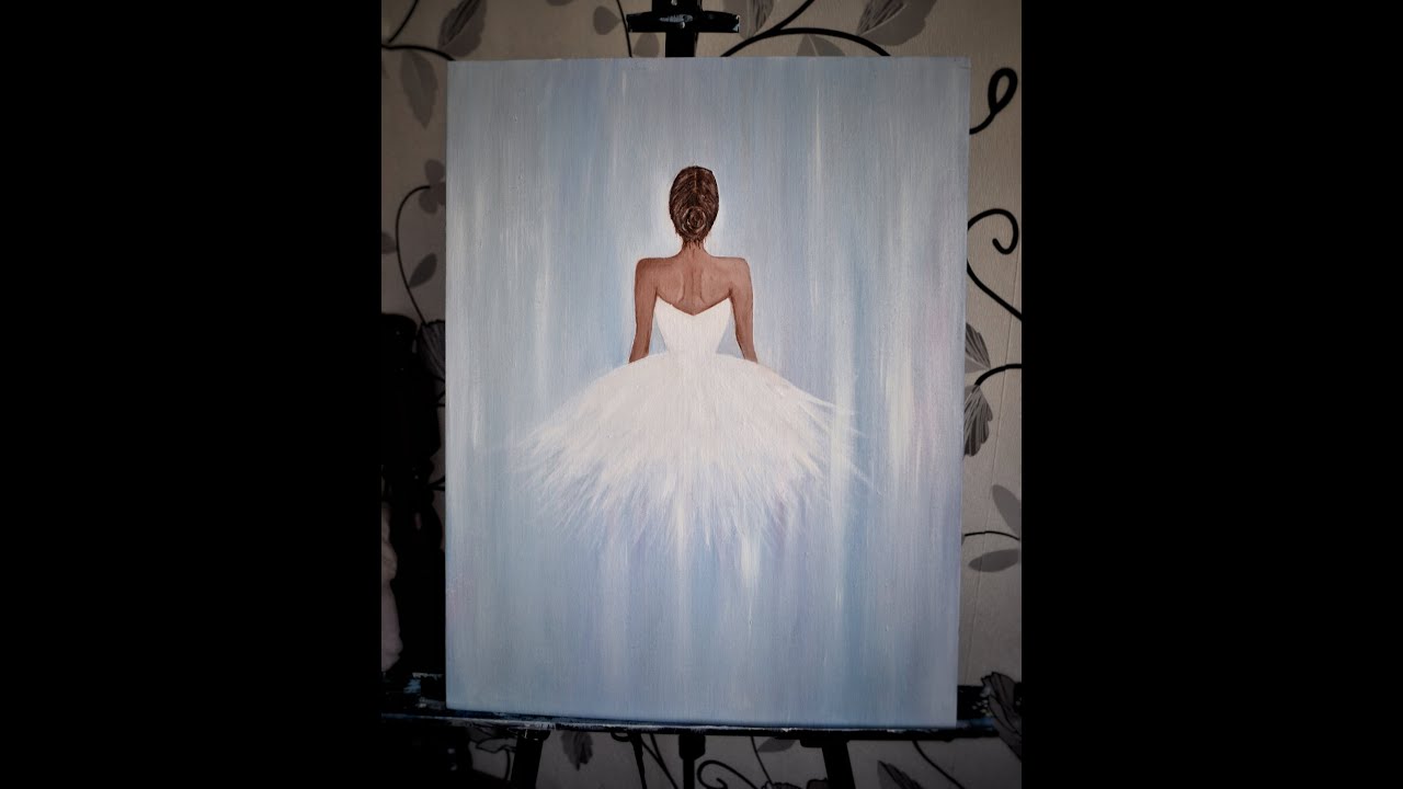 Ballerina[2]/Abstract painting / Artwork / Oil / Art / Painting / Abstract / Human/Dissolve