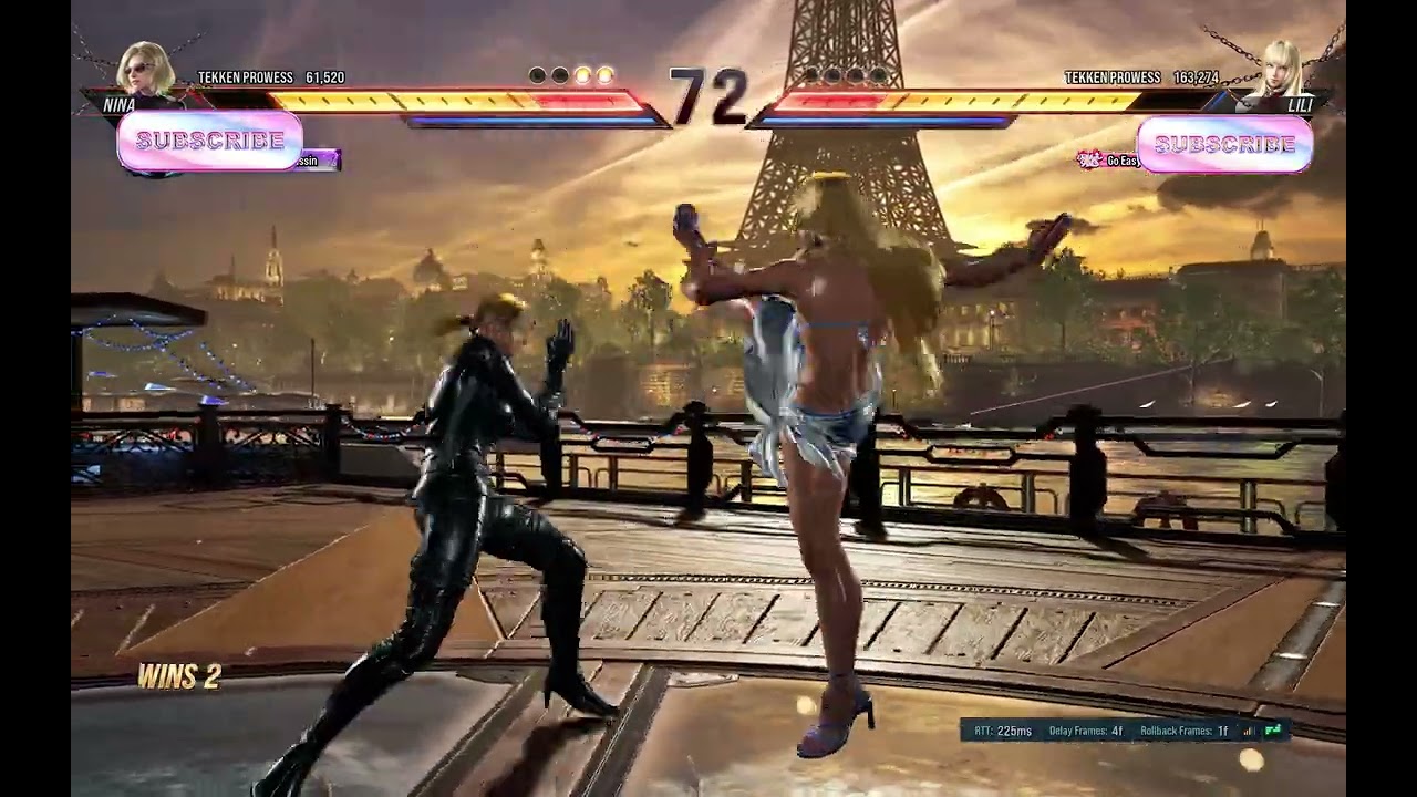 Tekken 8 Lili vs Nina