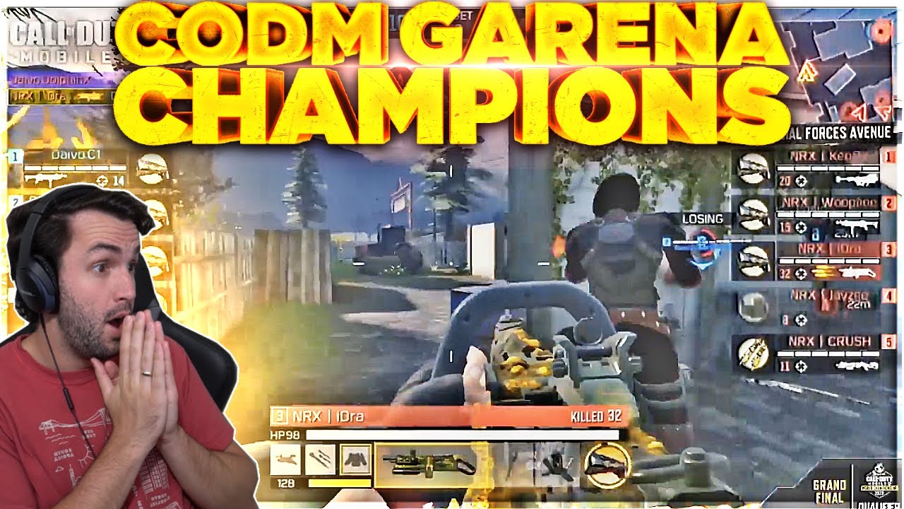 OFFICIAL Champions of COD Mobile Garena! Bobby Reacts to NRX vs Daivo