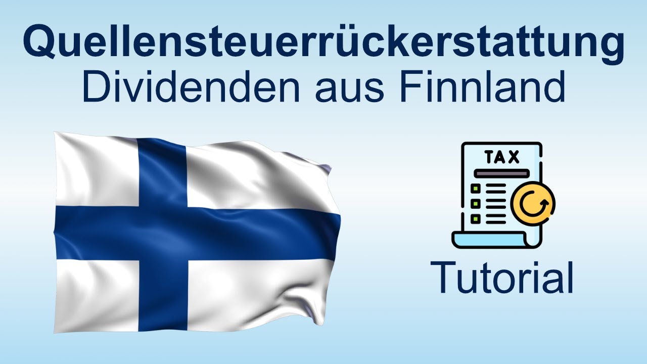 Tutorial [DE]: Quellensteuer Rückerstattung in Finnland