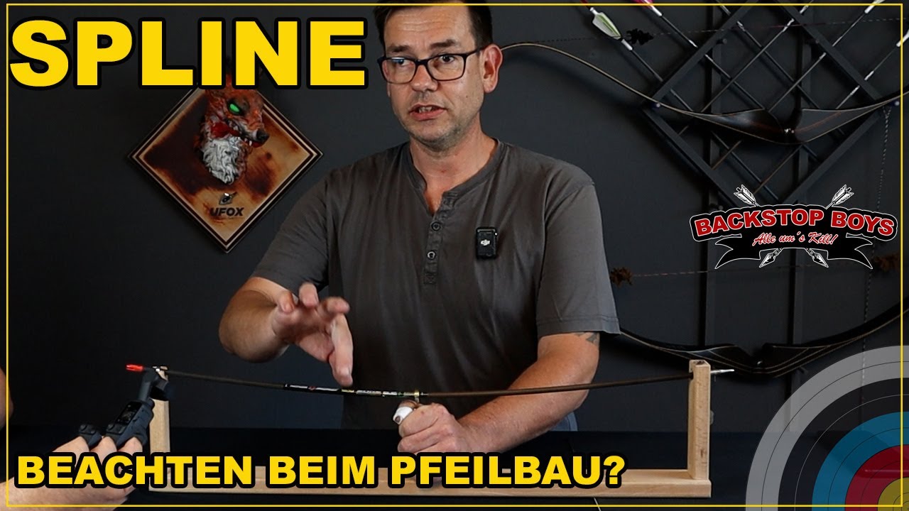 Ist das Ermitteln des Splines für das traditionelle Bogenschießen wichtig?