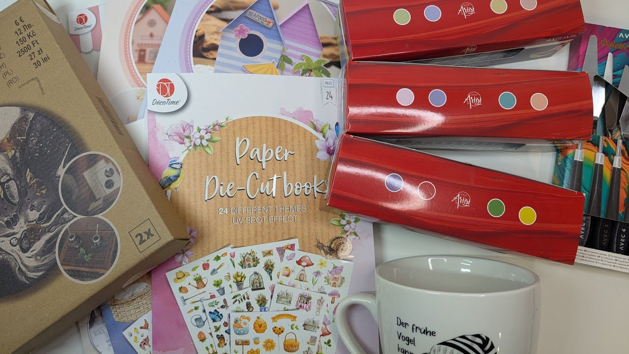 Kleiner gemischter Haul mit Sachen vom Action Tedi Woolworth und Kik so so viele neue Projekte 😅🤗🙃