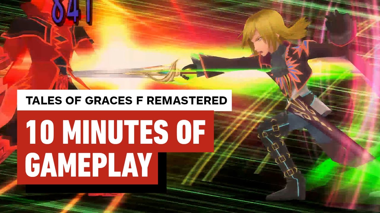 Tales of Graces f Remastered - 10 Minutes of Gameplay 4K 60 FPS